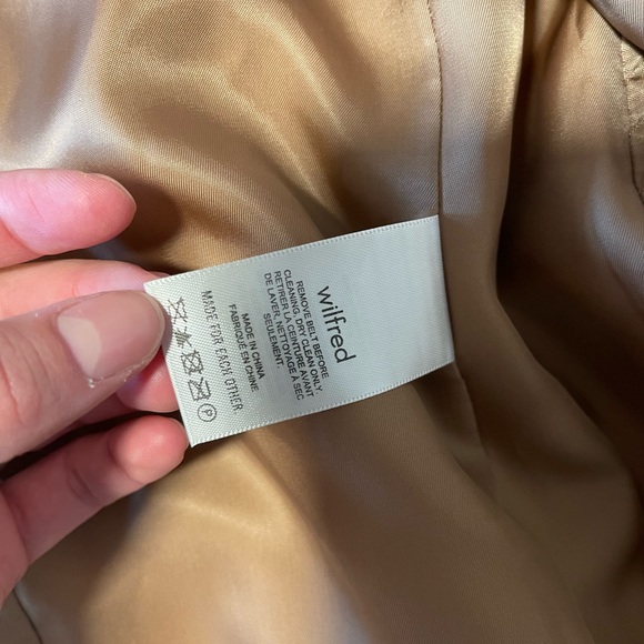 Aritzia Wilfred Borda Hooded Coat - Picture 5 of 8